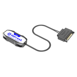 HiFrost 5V 3Pin ArGB Fan <b>Controller</b> SATA Power Adapter For PC Case <b>RGB</b> Lighting Control Hub - Product Image 3