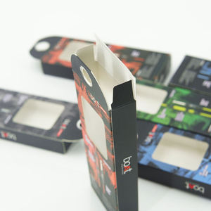 Custom Box Small Data Usb Cable Packaging Paper Box With Clear Window