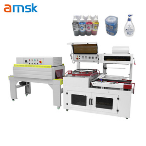 FL-750 + 7530 tốc độ cao nhiệt nhiệt phim nóng chai nước thu nhỏ máy bao bì poof/Pe/PVC thu nhỏ bọc chai máy - Product Image 4