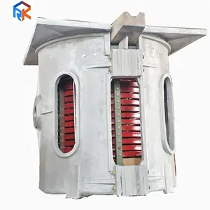 5T Steel Alloy Melting Medium Frequency Induction Furnace