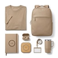 Nouveau Coffret Cadeau de Bienvenue pour Entreprise 2026 : Sac à Dos, Chargeur Sans Fil, Bouteille Isotherme, Carnet A5 – Idéal pour Réunions et Événements
