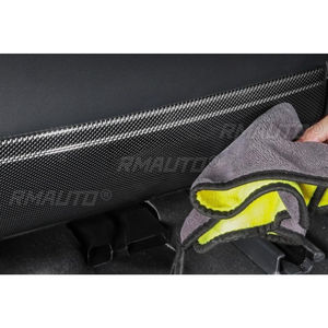 Protector de Asiento Trasero con Aspecto de Carbono para Toyota Prado LC250 2024+, Accesorios para Modificación de Asientos, Kit de Protección para Carrocería - Product Image 5