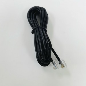 RJ9/RJ11/RJ12/RJ45 <span class=keywords><strong>Cable</strong></span> de teléfono redondo Teléfono de 6 pines Línea de 5 núcleos <span class=keywords><strong>Cable</strong></span> de teléfono de cobre desnudo - Product Image 4