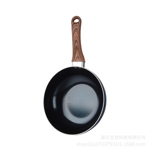 Nonstick Cookware Set 20 24 28Cm Saucepan Frying <b>Pan</b> With Lid Round For Kitchen Use - Product Image 4