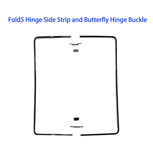 Hinge Side Strip Butterfly Buckle Flexible Strip Replacement Parts Galaxy Z Fold5 SM-F946B F946U F946N Foldable Phone