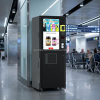 Distributeur automatique de protéines de lactosérum et de boissons énergétiques pour centre de fitness |   Distributeur automatique de mélange à secouer