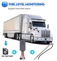 Suivi de carburant 4G GPS, suivi de véhicule avec capteur de niveau de carburant en temps réel, coupure moteur à distance, dispositif pour voiture, camion, bus