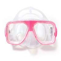 Nouvelles lunettes de natation à grande monture pour adultes, masque de plongée en silicone pour la mer, la plongée libre, la plongée avec tuba, la pêche sous-marine, masque de plongée professionnel