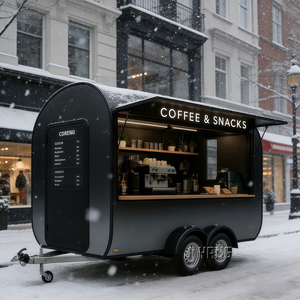 Camión de Kebab Totalmente Equipado, Tamaño Personalizado para Europa, Carrito de Venta de Té de Burbujas, Café, Hot Dogs, Remolque de Comida - Product Image 1