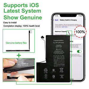 Batteries au lithium polymère les plus vendues en usine pour iPhone 14 Pro – <span class=keywords><strong>Batterie</strong></span> de remplacement décodée, 100 % fonctionnelle, résout les problèmes de pop-up, certifiées CE FCC - Product Image 3