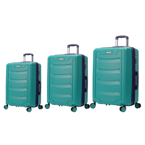 DIZHEN, venta al por mayor, 250 juegos, MOQ, nuevo estilo, PP, Maletals, TSA Lock, juegos de equipaje, carcasa dura, maleta con ruedas para uso comercial - Product Image 2
