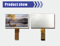 Pantalla Táctil LCD de 7 Pulgadas, Opcional con HDMI, SPI, RGB, MCU, MIPI, 30, 37, 40, 50 Pines, Módulo de Pantalla LCD TFT a Color, Compatible con Raspberry Pi