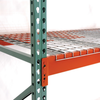 Nouveau rayonnage à palettes en forme de larme avec pas de 2 pouces, norme américaine