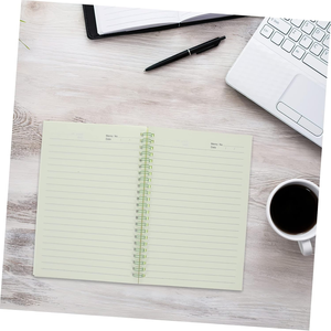 Vintage Colors <strong>Spiral</strong> <strong>Notebooks</strong> Sturdy Leather Portable Coil Notepad for Students' Daily Planning Writing Journals Thick Paper - Product Image 3