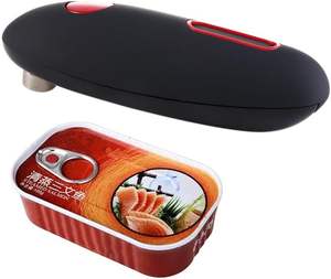 Nuevo Abrelatas Eléctrico Mini, Abrebotellas Automático de un Toque, Funciona con Batería, Bordes Lisos, Abrelatas para Cocina y Bar, Herramienta de Cocina - Product Image 4