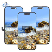 Écran d'affichage Truemax HX Incell COF pour iPhone 16, assemblage complet d'écran LCD et numériseur pour smartphone iPhone 16 TEMX