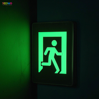 Polvo luminoso con brillo ultraalto en la oscuridad, precio de fábrica, aluminato de estroncio para señales de salida de emergencia
