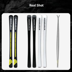 Nuevo Set de Esquí Manlin para Hombres y Mujeres, Tablas de Esquí Dobles para Principiantes con Fijaciones, <span class=keywords><strong>Botas</strong></span> de Esquí y Bastones - Product Image 5