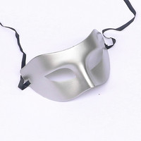 Masque de fête demi-visage en forme de boule de maquillage, accessoires de performance, accessoires de danse de rue, masque de fête