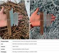 Vis à tête fraisée Torx métrique à filetage fin, autotaraudeuse, en acier inoxydable à pont thermique, zinguée, pour portes et fenêtres, directement de l'usine