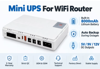 Mini UPS Wifi Router 8000mAh Power Bank Modem untuk Router WiFi