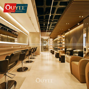 Espejo de Salón, Productos de Belleza para Peluquería, Exhibición Colgante <span class=keywords><strong>en</strong></span> Estante, Mesa de Salón de Belleza para Diseño - Product Image 1