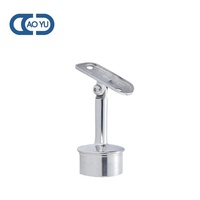 Accessoires de main courante en acier inoxydable moderne, connecteur de tube de support pour escalier et porte avec installation facile