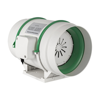 Ventilateur extracteur d'air à persiennes mural OEM de haute qualité de 8, 10 et 12 pouces, en plastique PP, électrique 120V/240V, certifié CE
