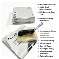 Keyence Fs-v34c Fiber Amplifikatör Genişletme Ünitesi Pc Plastik Otomasyon Sistemi Genişletme Ce Rohs