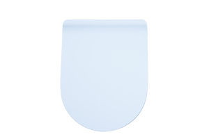 Siège de toilette rond en plastique confortable avec charnières à fermeture douce et fonction de dégagement rapide pour une installation sans tracas - Product Image 6
