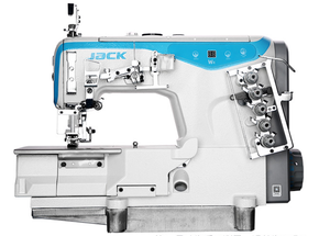 Nouvelle et originale machine à coudre interlock à lit plat informatisée haute vitesse JACK W4-D-01GB - Product Image 2