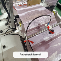 Machine automatique de fabrication de sacs à déjections canines pour la production de rouleaux de sacs à déchets pour animaux sans noyau