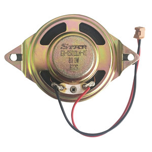 8 Ohm 1W Broadband <b>Speaker</b> For Audio Devices With Red And Black <b>Wires</b> - Product Image 2