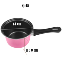 Mini batterie de cuisine en acier au carbone antiadhésive ensemble de poêles à frire et de poêles à soupe antiadhésives ensemble de poêles plates chinoises bon marché