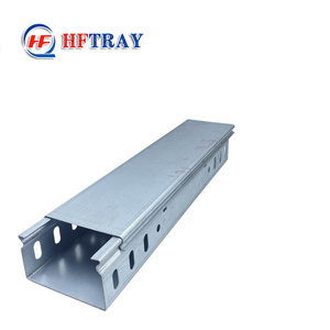 Bandeja Portacables de Acero HFTRAY de 50 mm con Riel Lateral Sólido Pre-Galvanizado para Instalación de Cables - Product Image 1