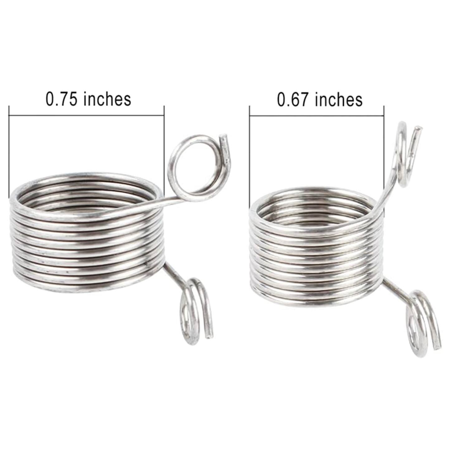 ZORVYN 6 Pièces Anneaux De Crochet Doigt, Guide-Fil Ouvert Réglable, Anneaux De Tension Pour Fil, Accessoires De Crochet, Anneaux Pour Tricot Et Crochet