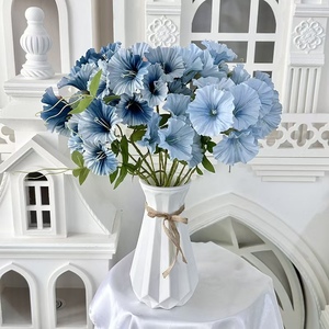 <span class=keywords><strong>Petunias</strong></span> artificiales de flores de seda Morning Glory para Flora maceta colgante ventana jardín porche balcón ramo Decoración - Product Image 1