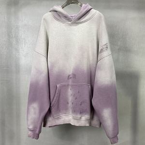 OEM de Alta Calidad, Vintage, Efecto Desgastado por el Sol, Oversize, 380 g/m², Felpa Francesa, Invierno, 100% Algodón, Serigrafía Personalizada, Lavado Monkey - Product Image 2