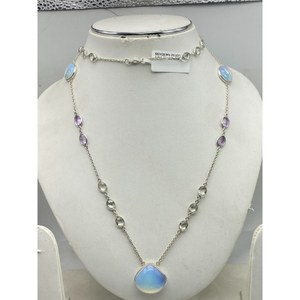 Nuevo Collar de Lujo Más Vendido, Plata de Ley 925, Regalo para Fiestas, Bodas, Compromisos, Ceremonias Religiosas y Eventos - Product Image 1