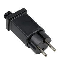 Adaptateur d'alimentation à commutation AC/DC 24V étanche IP44 pour bande lumineuse LED, connexion par prise