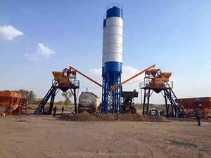Usine de fabrication de béton prêt à l'emploi 25-240m3/h, station de mélange de béton et de ciment, centrale à béton HZS60-300 - Product Image 6