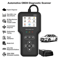 Escáner de Diagnóstico Automotriz OBD2 OEM V900 de Alta Calidad, Herramienta de Reparación, Prueba de Rendimiento, 66 Códigos de Proveedor, Botones Ultra Delgados y Sensibles
