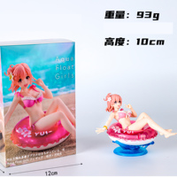 Anpassbare Japanische Bademode PVC Badeanzug-Figuren Sommer Strand Bikini Puppen Ausstellungsstücke 1/12 Maßstab OEM ODM Großhandel Lagerbestand
