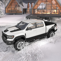 Marchepieds compatibles pour Dodge Ram 1500 2009-2018, 1500 Classic Crew Cab 2019-2024, en acier robuste, design double marche