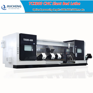 Tck800 4-Trục CNC Máy Tiện Ngang Nhiệm Vụ Nặng Nề Nghiêng Giường Thiết Kế Với 35 Độ Nghiêng Giường Và Mạnh Mẽ Trục Chính Xác Động Cơ - Product Image 2
