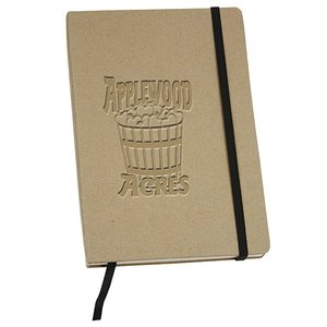 Agenda Ecologica Riciclata con Copertina Rigida 8.375X5.5 Pollici, Stampa Logo Personalizzata, Regalo Aziendale, per Appunti Riunioni - Product Image 1