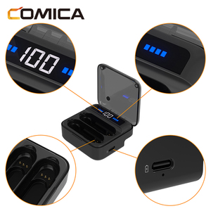 COMICA Vimo S MI 2.4G Dual-channel USB Wireless Microphone Noise Cancelling for Smartphone Laptop Tiktok Vlog Interview - Product Image 4