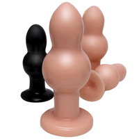 Nouvel Arrivage : Plug Anal en Forme de Gourde avec Ventouse, Jouet Posterior SM pour Femme, Modèle de Jouet Sexuel