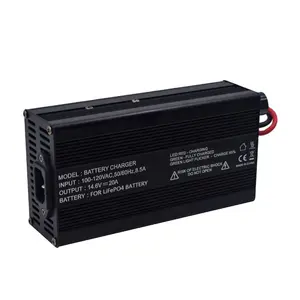 Pengisi daya baterai li ion 48 v 15 A 48 volt 15 amp forklift lipo lifepo4