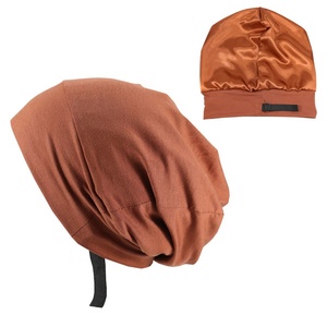 <span class=keywords><strong>Bonnet</strong></span> doublé en satin de soie WD-A1340, <span class=keywords><strong>bonnet</strong></span> en soie pour dormir <span class=keywords><strong>bonnet</strong></span> de nuit pour femmes - Product Image 2